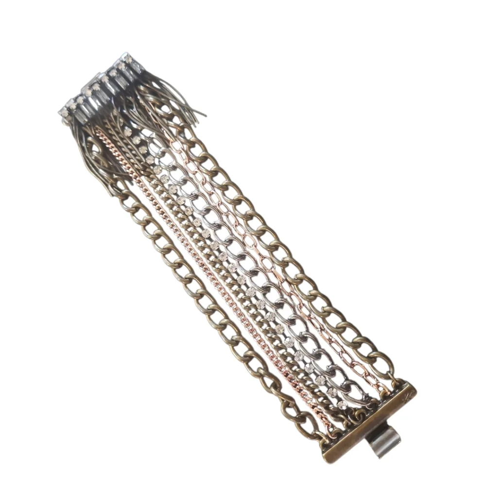 Kennth Cole Chic Statement Multi-Chain Bracelet